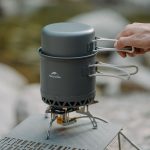Набір посуду для кемпінгу 2 од. Naturehike CNK2300CJ0002, 1,8 л, алюміній - Зображення 3