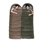 Спальник з капюшоном Naturehike U250S NH20MSD07, (0°C), правий, коричневий - Зображення 2