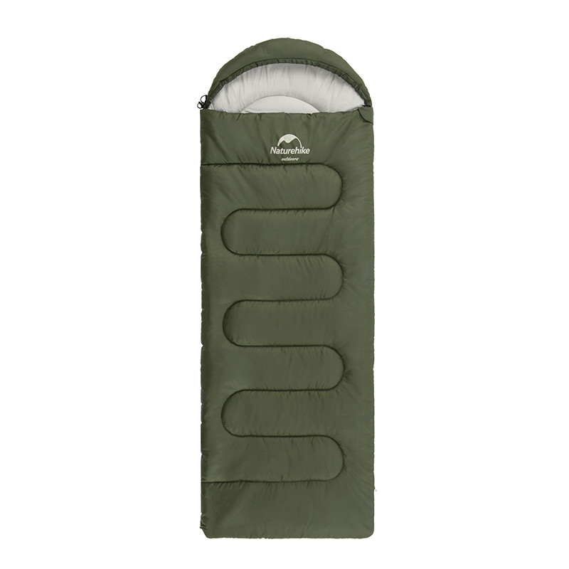 9013786.970 Спальний мішок Naturehike Y150L NH21MSD08, лівий, темно-зелений - Зображення 1