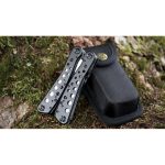 Мультитул Ganzo G204, (16.5 см) 24 функції, чорний + біти та чохол - Зображення 8