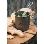 Кружка титанова з ручкою 450 мл Naturehike NH20CJ005 - Зображення 12