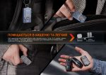 Ліхтар наключний Fenix E03R V2.0, синій - Зображення 7