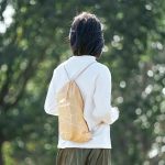 Матрац, ламзак надувний Naturehike NH20FCD06, 180х70х52 см, бежевий з принтом, має чохол-рюкзак - Зображення 5