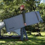 Килимок самонадувний одномісний з подушкою Naturehike CNK2300DZ014, 60мм, графіт - Зображення 6