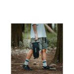 Крісло складане Naturehike Clamshell 001 Triangle Folding Moon Chair, чорний - Зображення 6