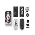 Портативна еспресо-кавоварка Wacaco Nanopresso біла з чохлом, механічна, для меленої кави - Зображення 2