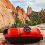 Портативна еспресо-кавоварка Wacaco Nanopresso червона з чохлом, механічна, для меленої кави - Зображення 3