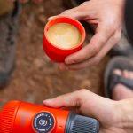 Портативна еспресо-кавоварка Wacaco Nanopresso червона з чохлом, механічна, для меленої кави - Зображення 5