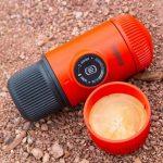 Портативна еспресо-кавоварка Wacaco Nanopresso червона з чохлом, механічна, для меленої кави - Зображення 6