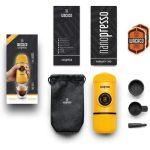 Портативна еспресо-кавоварка Wacaco Nanopresso жовта, механічна, для меленої кави - Зображення 5