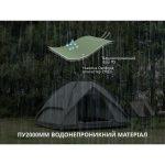 Намет чотиримісний автоматичний Naturehike NH21ZP008, темно-зелений - Зображення 13