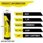 Акумулятор LiitoKala Ni-10/AAA 1.2V AAA 1000mAh battery - Зображення 2