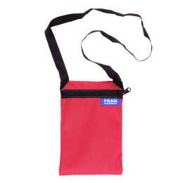 Кишеня для документів ID-Wallet, Бордовий, one size