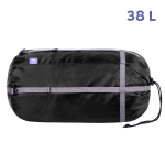Мішок компресійний XL 38L, Чорний, XL