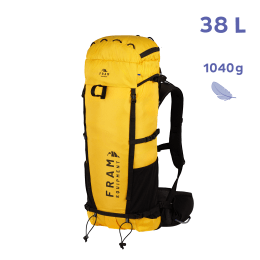 Рюкзак Lukla 38L L, Жовтий, L