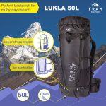 Рюкзак Lukla 50L S, Чорний, S - Зображення 6