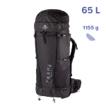 Рюкзак Lukla 65L L, Чорний, L
