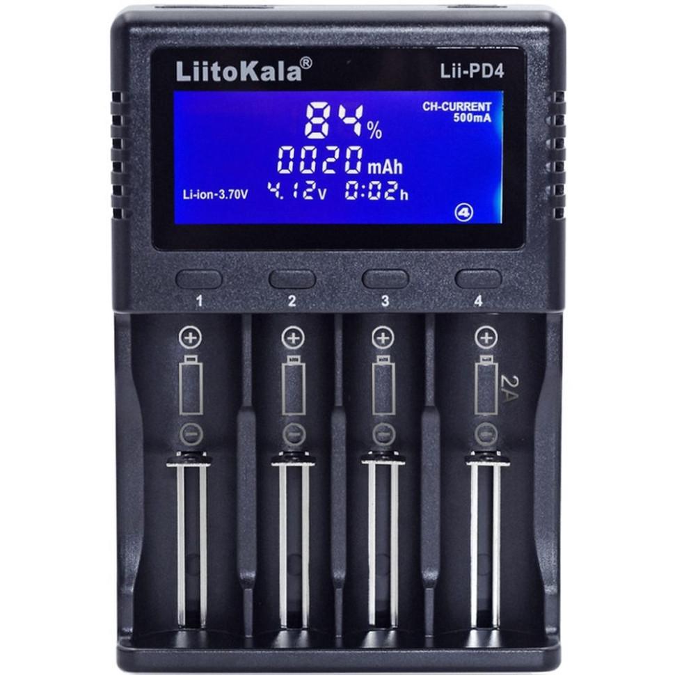 305155.970 Зарядний пристрій Liitokala Lii-PD4+car EU charger - Зображення 1