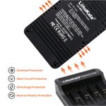 Зарядний пристрій Liitokala Lii-500, 4 канала, Ni-Mh/Li-ion, 220V/12V, Powerbank, Test, LCD, Box - Зображення 5