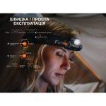 Ліхтар налобний Fenix HM55R, чорний - Зображення 10