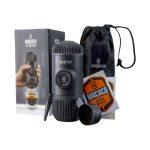 Портативна еспресо-кавоварка Wacaco Nanopresso з адаптером для капсул, механічна, для меленої кави - Зображення 6