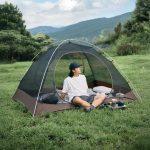 Намет тримісний Naturehike Greek Style CNK2300ZP024 світло-кавовий - Зображення 7