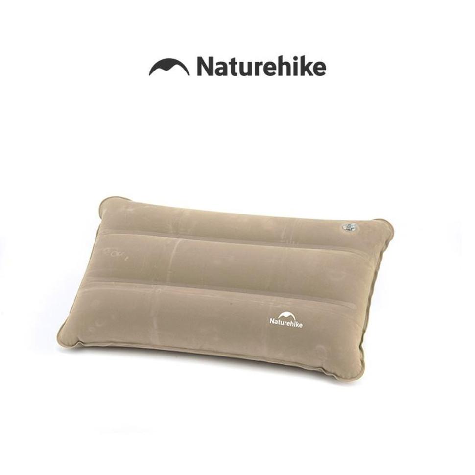 389130.970 Квадратна надувна подушка Naturehike NH18F018-Z, бежева - Зображення 1