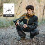 Стілець складаний ультралегкий Naturehike CNK2550JJ013 Yamami YL01, розмір М, алюміній, оливковий - Зображення 5