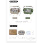 Ліхтар антимоскітний Naturehike CNK2550ZM013, бежевий - Зображення 3