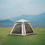 Намет тримісний надувний автоматичний із тентом Naturehike Ango CNK2550WS017, коричневий - Зображення 7