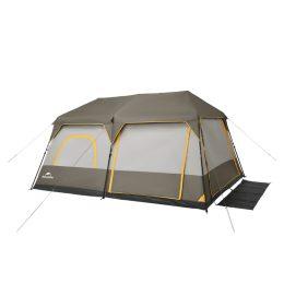 Намет восьмимісний Naturehike Cape 13.1 CNK2450WS050 з швидким розкриттям, сіро-коричневий