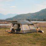 Намет восьмимісний Naturehike Cape 13.1 CNK2450WS050 з швидким розкриттям, сіро-коричневий - Зображення 5