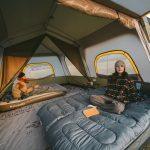 Намет восьмимісний Naturehike Cape 13.1 CNK2450WS050 з швидким розкриттям, сіро-коричневий - Зображення 11