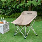 Стілець складаний Naturehike Stellaluna T04 CNK2550JJ022, вуглецева сталь, чорний - Зображення 6