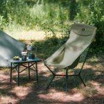 Стілець складаний ультралегкий Naturehike CNK2550JJ013 Yamami YL01, розмір L, алюміній, сірий - Зображення 6