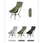 Стілець складаний ультралегкий Naturehike CNK2550JJ013 Yamami YL01, розмір L, алюміній, оливковий - Зображення 5