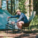 Стілець складаний ультралегкий Naturehike CNK2550JJ013 Yamami YL01, розмір L, алюміній, оливковий - Зображення 13