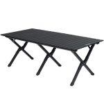 Складаний стіл Naturehike Star Jane T01 CNK2550JJ018, 119х60 см, вуглецева сталь, чорний