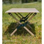 Складаний стіл Naturehike Star Jane T01 CNK2550JJ018, 119х60 см, вуглецева сталь, чорний - Зображення 8