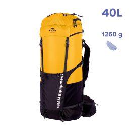 Рюкзак Tempo 40L, Жовтий, 40L