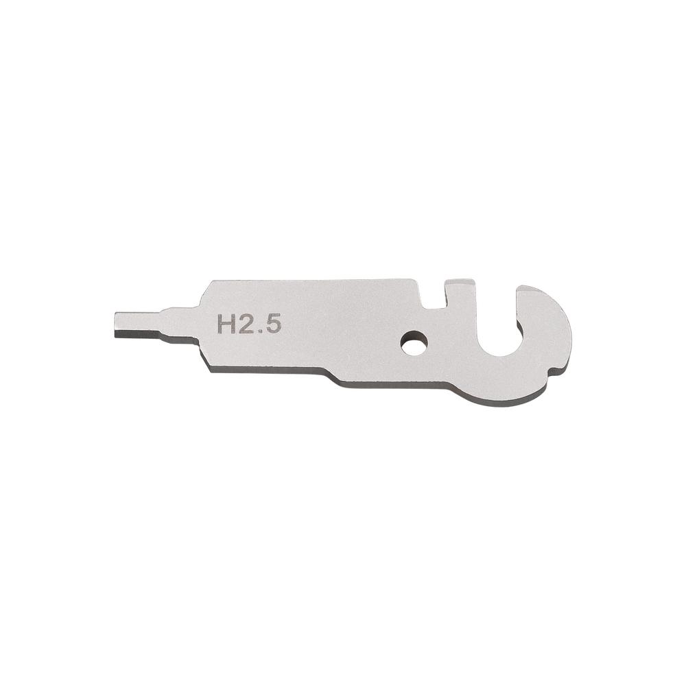 25mm-hex-wrench-short-1-slot-354256 Змінний інструмент FTS1-14 до мультитула Roxon Flex S804 (шестигранний ключ 2,5 мм) - Зображення 1