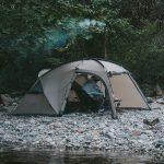 Намет двомісний з великим тамбуром та навісом Naturehike Shandi CNK2300ZP017, сірий - Зображення 7