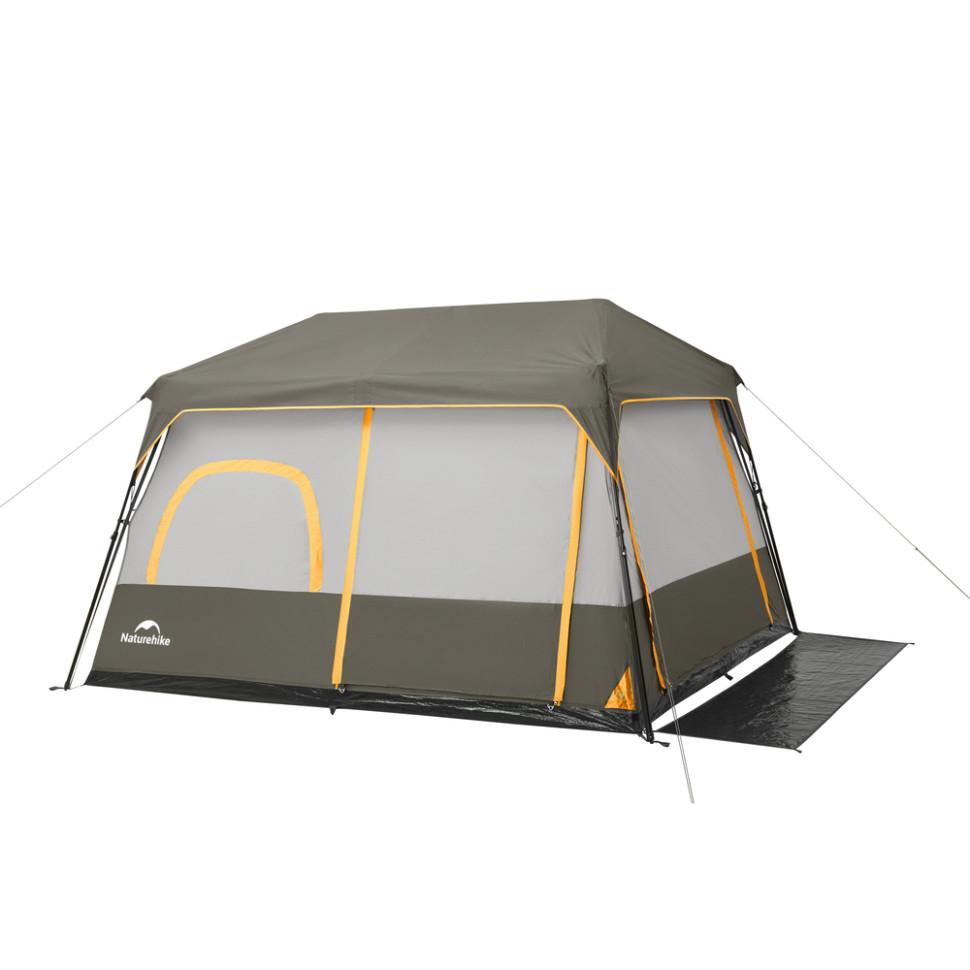 388979.970 Намет шестимісний Naturehike Cape 8.4 CNK2450WS050 з швидким розкриттям, сіро-коричневий - Зображення 1
