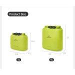 Гермомішок Naturehike CNK2550XB012, 2 л, жовтий - Зображення 3