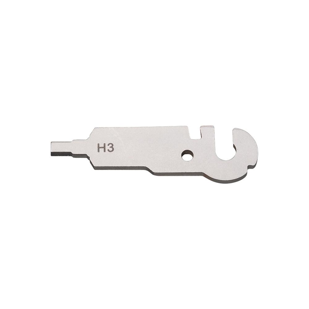 3mm-hex-wrench-short-1-slot-311444 Змінний інструмент FTS1-15 до мультитула Roxon Flex S804 (шестигранний ключ 3 мм) - Зображення 1