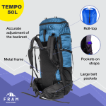 Рюкзак Tempo 50L lady, 50L - Зображення 21