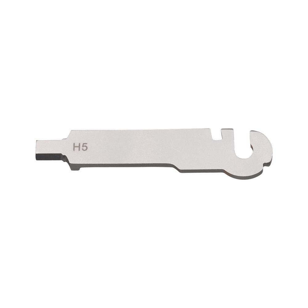 5mm-hex-wrench-short-2-slots-542758 Змінний інструмент FTS2-2 до мультитула Roxon Flex S804 (шестигранний ключ 5 мм) - Зображення 1