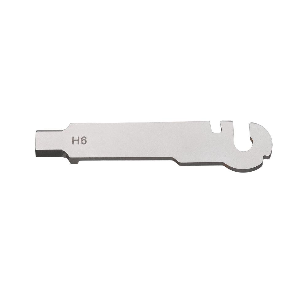 6mm-hex-wrench-short-2-slots-336166 Змінний інструмент FTS2-3 до мультитула Roxon Flex S804 (шестигранний ключ 6 мм) - Зображення 1