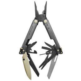 Мультиінструмент Leatherman ARC Obsidian Limited, шкіряний чохол, біти