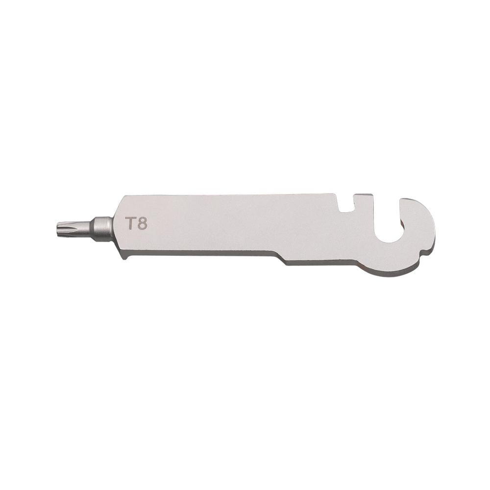 t8-torx-wrench-short-2-slot-578961 Змінний інструмент FTS2-5 до мультитула Roxon Flex S804 (ключ Т8) - Зображення 1